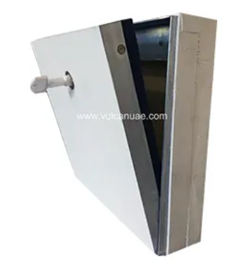 Concealed Steel Access Panel – Fire Rated and Non-Fire Rated, Airtight/Smoke Sealed, ASTM GI Steel Frame, Hinged or Upward Swing, RAL Powder Coated, Custom Sizes for High Security